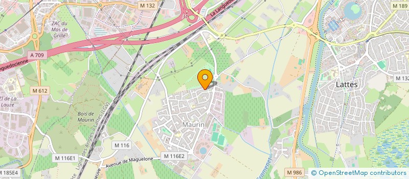 localisation de l'entreprise SARL IMMO MB & CO à LATTES