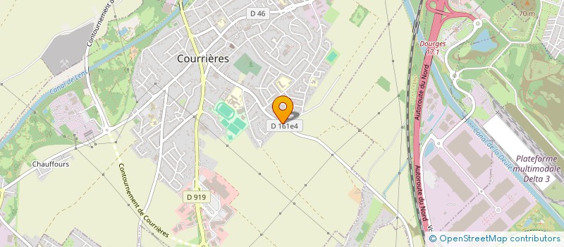 localisation de l'entreprise SARL IMMO PLUS à COURRIERES