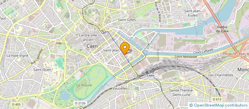 localisation de l'entreprise SARL IMMOBILIER 6 JUIN à CAEN