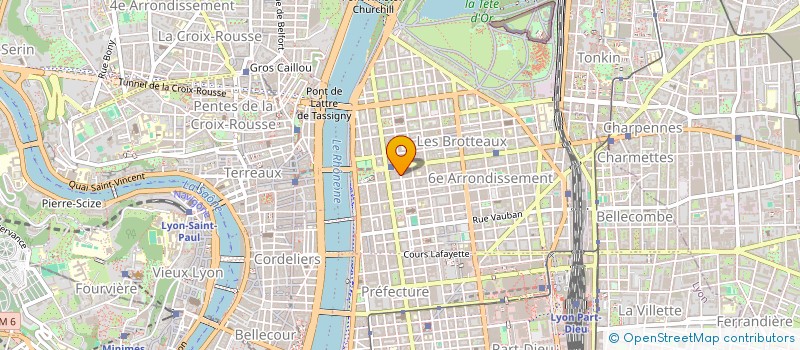 localisation de l'entreprise SARL IMMOBILIER CHABOT  LYON