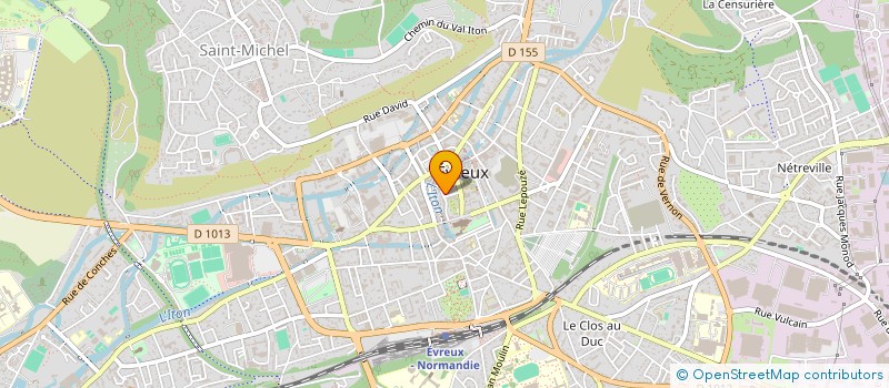 localisation de l'entreprise SARL IMMOBILIER CONCEPT FINANCES à EVREUX