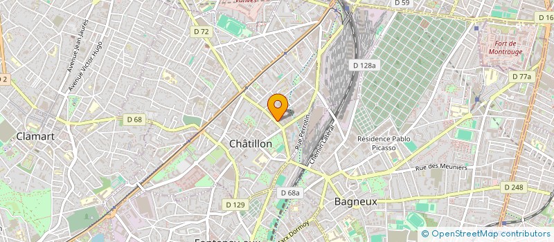 localisation de l'entreprise SARL IMMOBILIER CONSEIL DES HAUTES HAIES à CHATILLON
