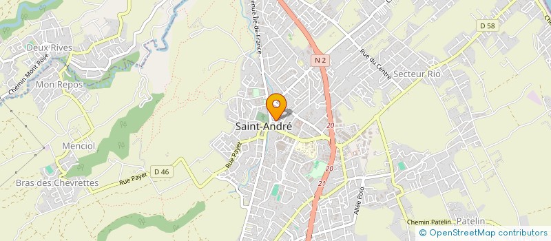 localisation de l'entreprise SARL IMMOBILIER PANDOR à SAINT-ANDRE