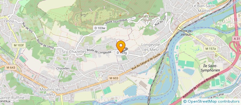 localisation de l'entreprise SARL IMMOBILIERE CONSTRUCTION RENOVATION FRANCAISE  LONGEVILLE-LES-METZ