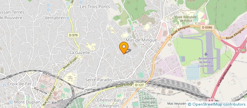 localisation de l'entreprise SARL IMMOBILIERE DE L'OLIVIER  NIMES