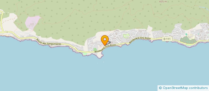 localisation de l'entreprise SARL IMMOBILIERE DOMAINE DU SCUDO à AJACCIO