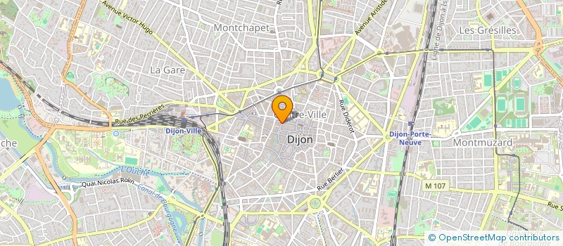 localisation de l'entreprise SARL IMMOBILIERE DU MARAIS à DIJON