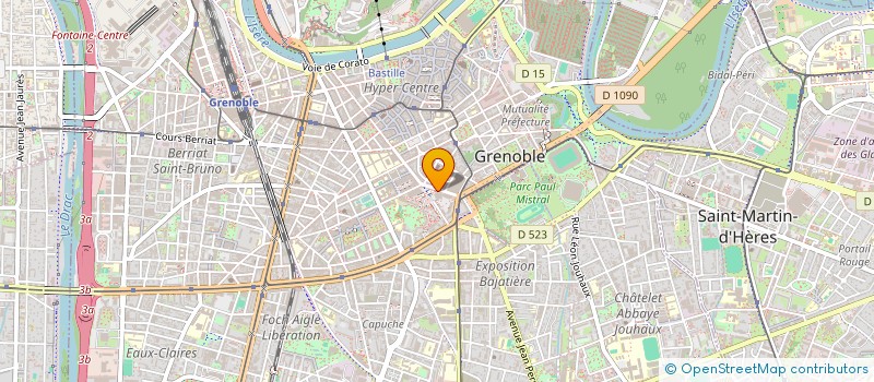 localisation de l'entreprise SARL IMMOBILIERE HOCHE à GRENOBLE