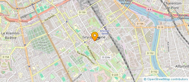 localisation de l'entreprise SARL IMMOBILIERE RASPAIL à IVRY-SUR-SEINE