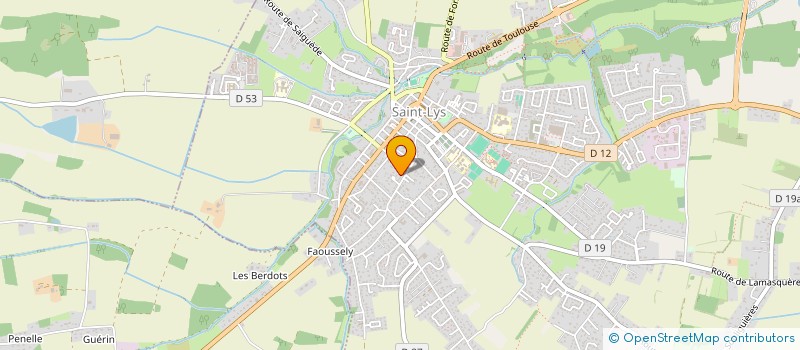 localisation de l'entreprise SARL IMMOBILIERE SEGALA  SAINT-LYS