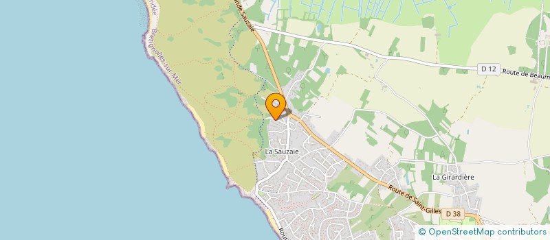 localisation de l'entreprise SARL IMMOBILIERS LOISIRS à BRETIGNOLLES-SUR-MER