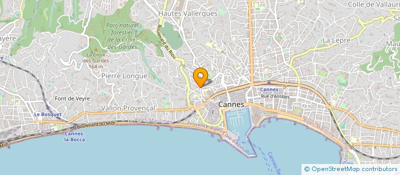 localisation de l'entreprise SARL IMMOBIZE à CANNES