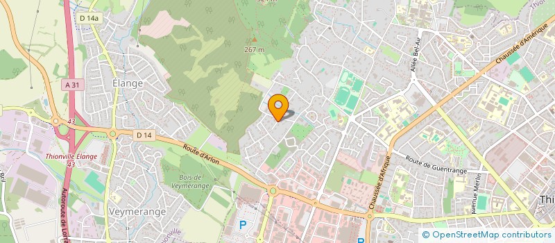 localisation de l'entreprise SARL IMMOLAG  METZ