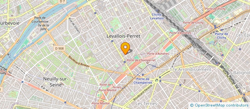 localisation de l'entreprise SARL IMMONIMO à LEVALLOIS-PERRET