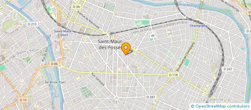 localisation de l'entreprise SARL IMMOPLUS à SAINT-MAUR-DES-FOSSES