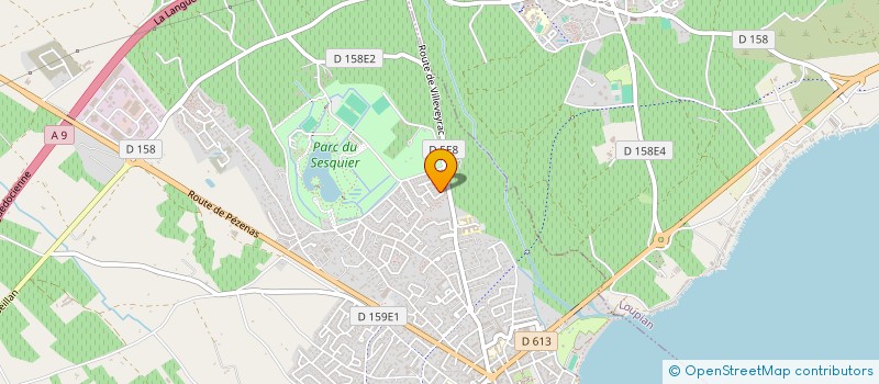localisation de l'entreprise SARL IMMOPROBAT à MEZE