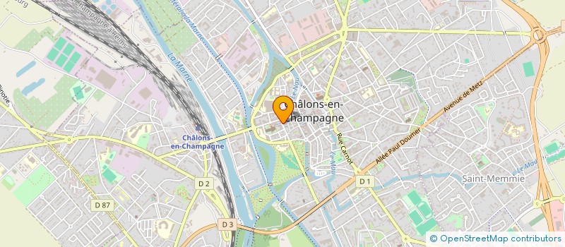 localisation de l'entreprise SARL IMOREGN  CHALONS-EN-CHAMPAGNE