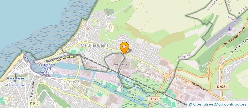 localisation de l'entreprise SARL IMPACT  MERS-LES-BAINS