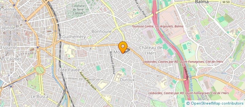 localisation de l'entreprise SARL IMPACT IMMOBILIER à TOULOUSE