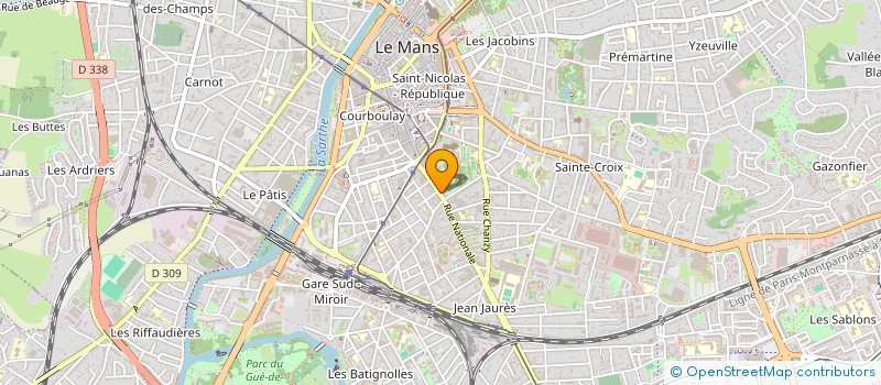 localisation de l'entreprise SARL IMPRIMANS à LE MANS