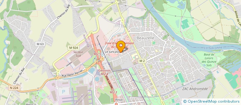 localisation de l'entreprise SARL IMPRIMERIE PASCAL COMMUNICATION à BEAUZELLE