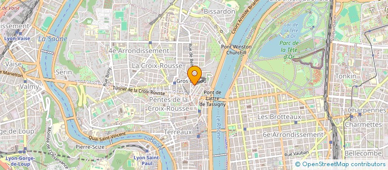 localisation de l'entreprise SARL IMPULSION  LYON