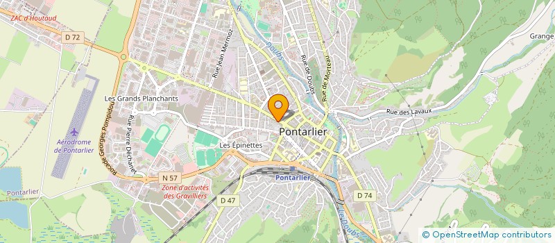 localisation de l'entreprise SARL IMRANE à PONTARLIER