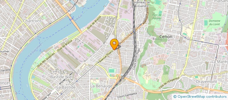 localisation de l'entreprise SARL IMRANE DISTRIBUTION à BORDEAUX