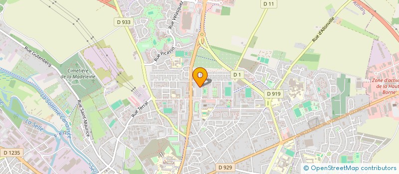 localisation de l'entreprise SARL IMZA à AMIENS