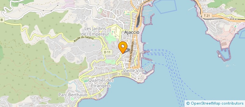 localisation de l'entreprise SARL IN CORSICA.COM à AJACCIO