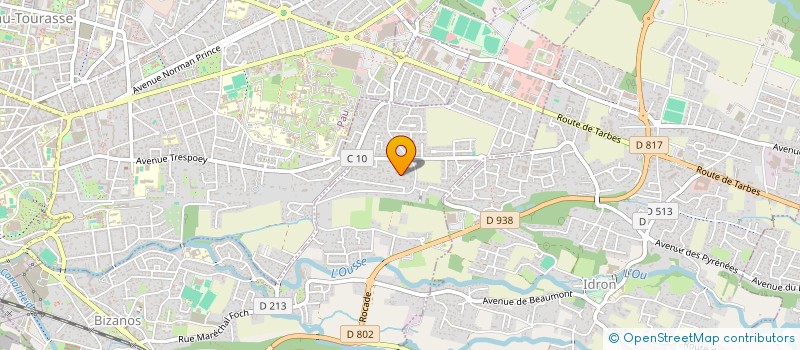 localisation de l'entreprise SARL IN FINE  BIZANOS