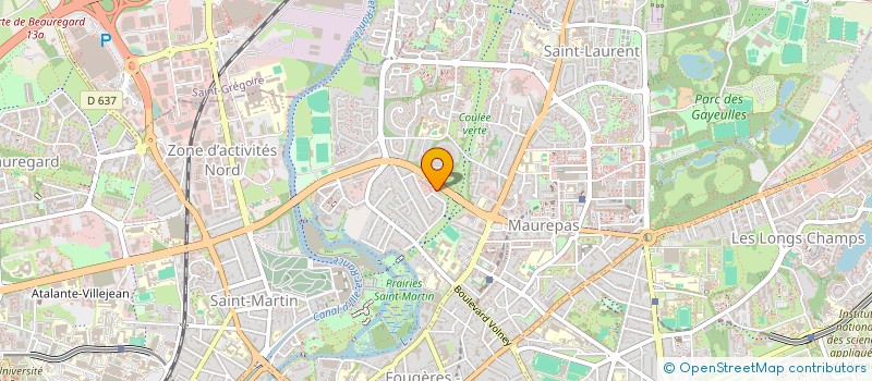 localisation de l'entreprise SARL IN LINE à RENNES