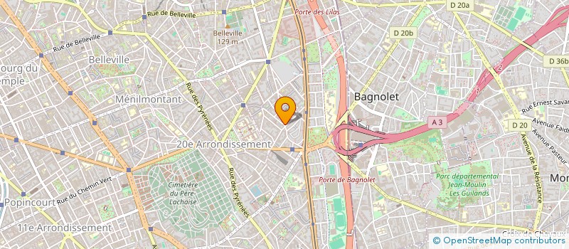 localisation de l'entreprise SARL INC. CONCEPT  PARIS