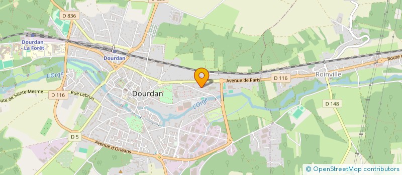 localisation de l'entreprise SARL INDEPENDANT DES METIERS DU BATIMENT  DOURDAN