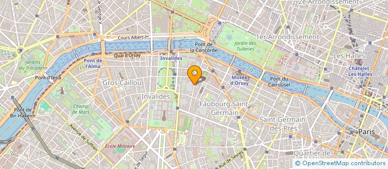 localisation de l'entreprise SARL INDEX COMMUNICATION  PARIS