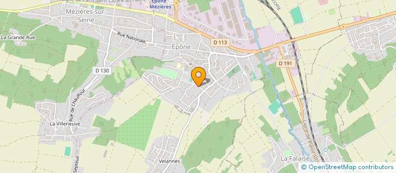 localisation de l'entreprise SARL INDIANA  EPONE