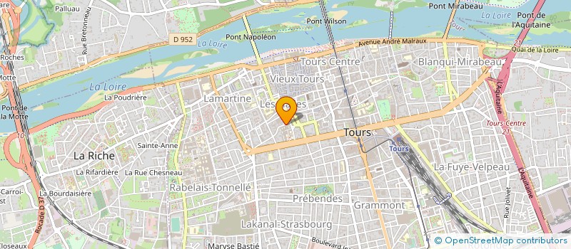 localisation de l'entreprise SARL INDICE 5  TOURS