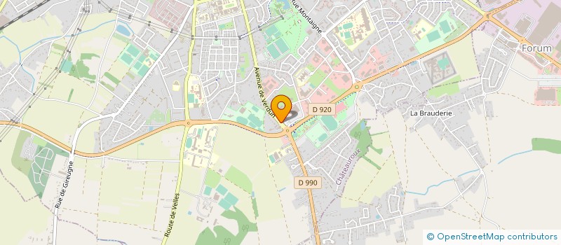 localisation de l'entreprise SARL INDRE AMBULANCES à CHATEAUROUX