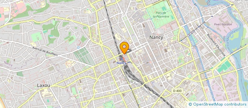 localisation de l'entreprise SARL INFIGEST à NANCY