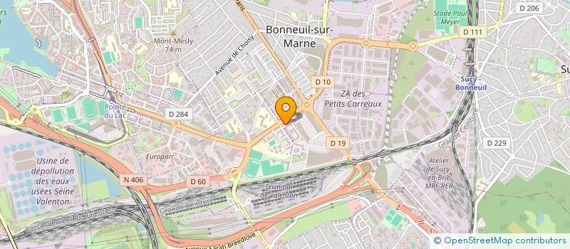 localisation de l'entreprise SARL INFO STAR à BONNEUIL-SUR-MARNE