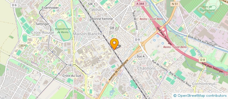 localisation de l'entreprise SARL INFOELEC à REIMS