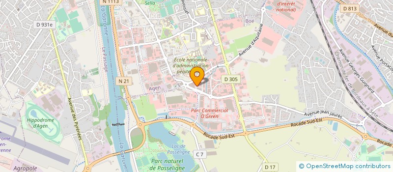 localisation de l'entreprise SARL INFORMATICA à BOE