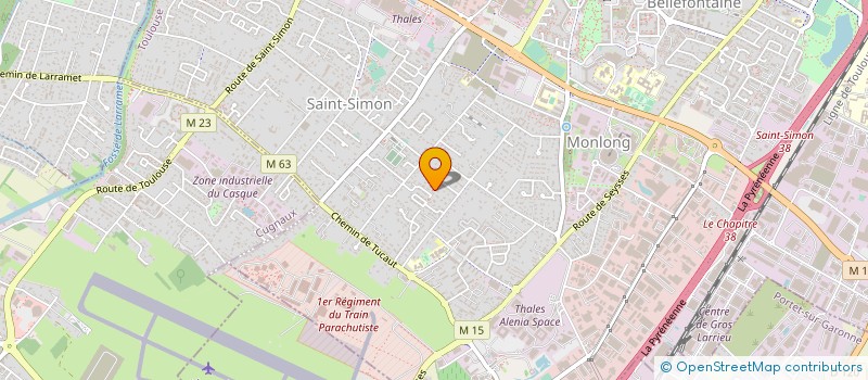 localisation de l'entreprise SARL INFORMATIQUE 31  TOULOUSE