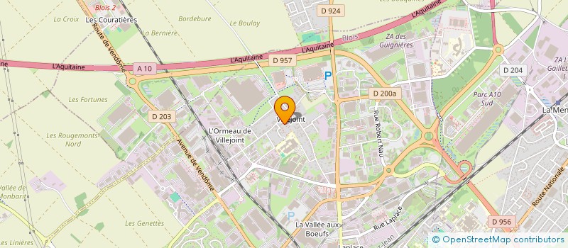 localisation de l'entreprise SARL INFORMATIQUE DE FRANCE  BLOIS