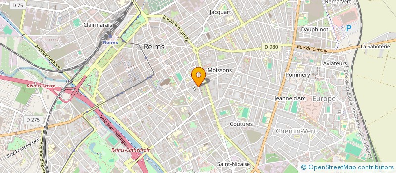 localisation de l'entreprise SARL INFORTEL à REIMS