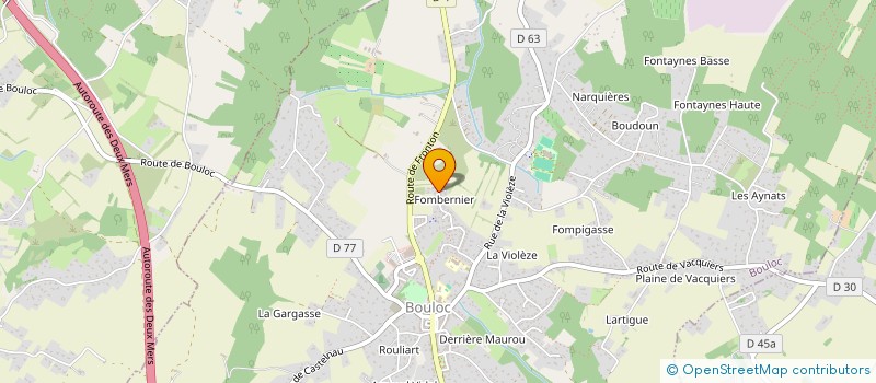 localisation de l'entreprise SARL INFRA ECO HABITAT ENR  BOULOC