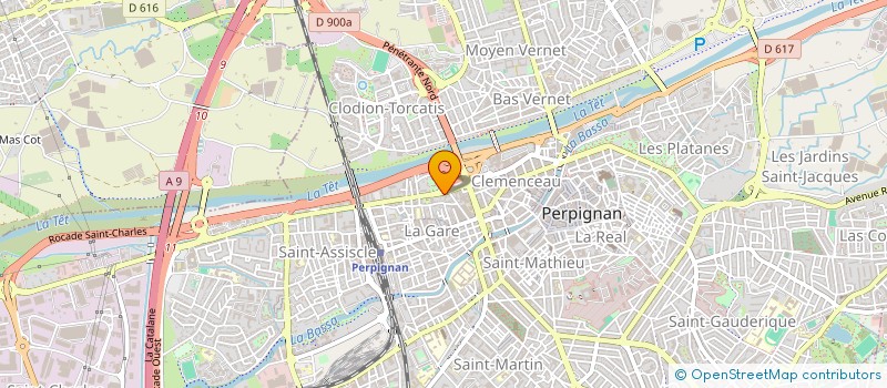 localisation de l'entreprise SARL INGENIERIE DEVELOP ROUSSILLON à PERPIGNAN