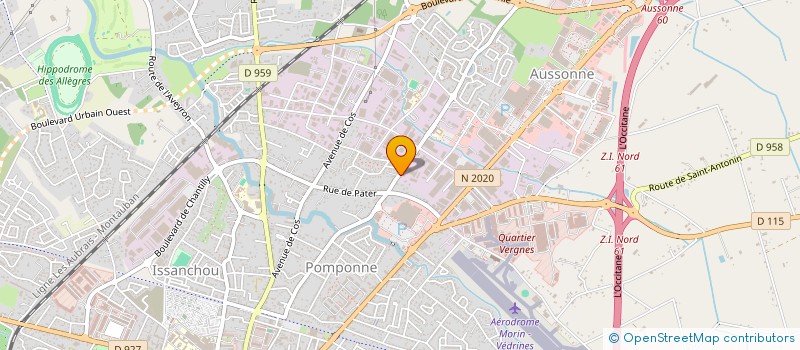 localisation de l'entreprise SARL INGRES ELECTROPOLE à MONTAUBAN