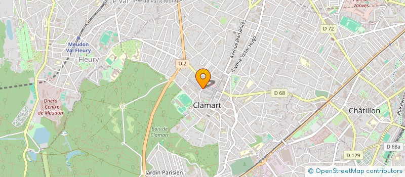 localisation de l'entreprise SARL INITIAL PROMOTION à CLAMART