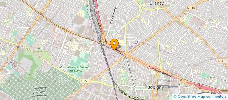 localisation de l'entreprise SARL INITIALE à BOBIGNY